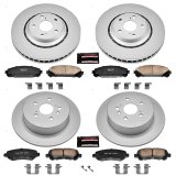 Power Stop 08-13 Toyota Highlander Front & Rear Z17 Evolution Geomet Coated Brake Kit (1x psbCRK4714, 1x psbCRK4713) thumbnail 4