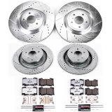 Power Stop 08-13 Infiniti G37 Front & Rear Z26 Street Warrior Brake Kit (1x psbK4732-26, 1x psbK2915-26) thumbnail 2