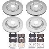 Power Stop 08-13 Infiniti G37 Front & Rear Z17 Evolution Geomet Coated Brake Kit (1x psbCRK2915, 1x psbCRK4732) thumbnail 4