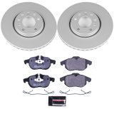 Power Stop 08-11 Saab 9-3 Front & Rear Euro-Stop Brake Kit (1x psbESK5698, 1x psbESK985) thumbnail 8