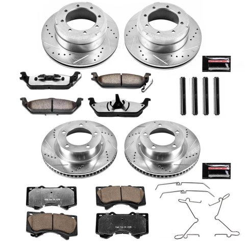 Power Stop 08-11 Lexus LX570 Front & Rear Z36 Truck & Tow Brake Kit (1x psbK4696-36, 1x psbK3073-36) thumbnail 5