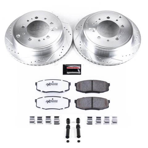 Power Stop 08-11 Lexus LX570 Front & Rear Z36 Truck & Tow Brake Kit (1x psbK4696-36, 1x psbK3073-36) thumbnail 7