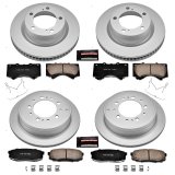 Power Stop 08-11 Lexus LX570 Front & Rear Z17 Evolution Geomet Coated Brake Kit (1x psbCRK3073, 1x psbCRK4696) thumbnail 1