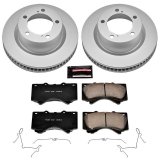 Power Stop 08-11 Lexus LX570 Front & Rear Z17 Evolution Geomet Coated Brake Kit (1x psbCRK3073, 1x psbCRK4696) thumbnail 3