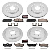 Power Stop 08-10 Infiniti QX56 Front & Rear Z17 Evolution Geomet Coated Brake Kit (1x psbCRK2961, 1x psbCRK2445) thumbnail 1