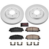 Power Stop 08-10 Infiniti QX56 Front & Rear Z17 Evolution Geomet Coated Brake Kit (1x psbCRK2961, 1x psbCRK2445) thumbnail 2