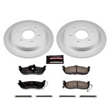 Power Stop 08-10 Infiniti QX56 Front & Rear Z17 Evolution Geomet Coated Brake Kit (1x psbCRK2961, 1x psbCRK2445) thumbnail 7