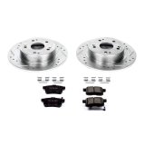 Power Stop 08-10 Honda Accord Front & Rear Z23 Evolution Sport Brake Kit (1x psbK3127, 1x psbK1043) thumbnail 2
