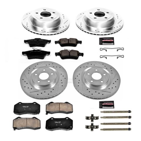 Power Stop 08-10 Chevrolet Cobalt Front & Rear Z23 Evolution Sport Brake Kit (1x psbK5535, 1x psbK5532) thumbnail 2