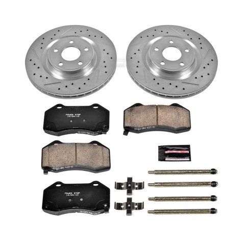 Power Stop 08-10 Chevrolet Cobalt Front & Rear Z23 Evolution Sport Brake Kit (1x psbK5535, 1x psbK5532) thumbnail 3