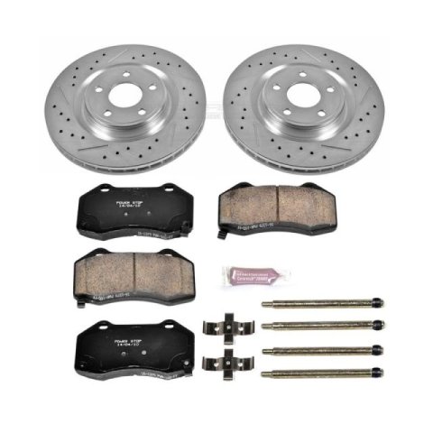 Power Stop 08-10 Chevrolet Cobalt Front & Rear Z23 Evolution Sport Brake Kit (1x psbK5535, 1x psbK5532) thumbnail 5