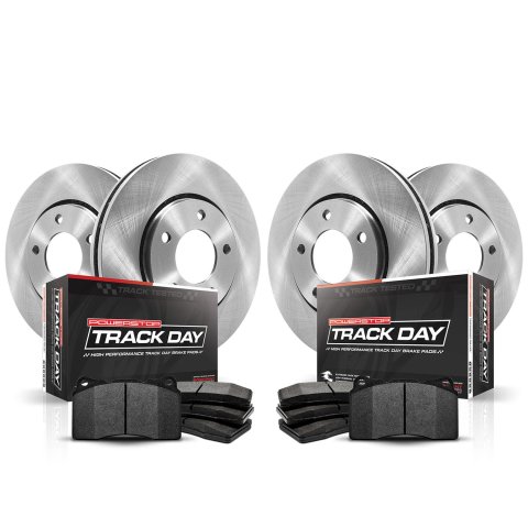 Power Stop 08-10 BMW 535i Front & Rear Track Day Brake Kit (1x psbTDBK2940, 1x psbTDBK2918) thumbnail 7