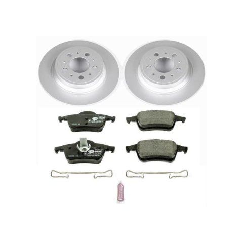 Power Stop 08-09 Volvo S60 Front & Rear Euro-Stop Brake Kit (1x psbESK5196, 1x psbESK3063) thumbnail 4