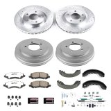Power Stop 08-09 Dodge Avenger Front & Rear Z26 Street Warrior Brake Kit (1x psbK3032-26, 1x psbKOE15403DK) thumbnail 7