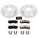 Power Stop 08-09 Buick Allure Front & Rear Z17 Evolution Geomet Coated Brake Kit (1x psbCRK4654, 1x psbCRK1440) thumbnail 8