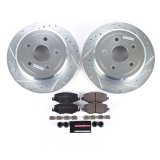 Power Stop 07-17 Jeep Wrangler Front & Rear Z23 Evolution Sport Brake Kit (1x psbK3090, 1x psbK3097) thumbnail 2