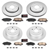 Power Stop 07-17 Jeep Wrangler Front & Rear Z17 Evolution Geomet Coated Brake Kit (1x psbCRK3097, 1x psbCRK3090) thumbnail 4