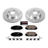 Power Stop 07-15 Toyota Yaris Front & Rear Z23 Evolution Sport Brake Kit (1x psbKOE15402DK, 1x psbK5863) thumbnail 5