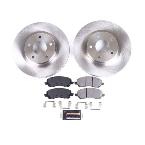 Power Stop 07-15 Mitsubishi Outlander Front & Rear Autospecialty Brake Kit (1x psbKOE5499, 1x psbKOE3032) thumbnail 1