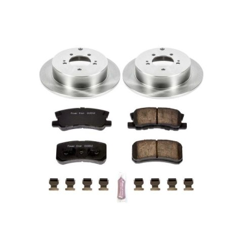 Power Stop 07-15 Mitsubishi Outlander Front & Rear Autospecialty Brake Kit (1x psbKOE5499, 1x psbKOE3032) thumbnail 2