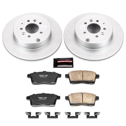 Power Stop 07-15 Mazda CX-9 Front & Rear Z17 Evolution Geomet Coated Brake Kit (1x psbCRK5878, 1x psbCRK5877) thumbnail 6