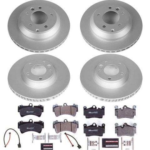 Power Stop 07-15 Audi Q7 Front & Rear Euro-Stop Brake Kit (1x psbESK5312, 1x psbESK4558) thumbnail 6