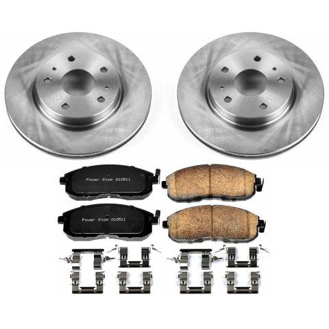 Power Stop 07-13 Suzuki SX4 Front & Rear Autospecialty Brake Kit (1x psbKOE5887, 1x psbKOE5889) thumbnail 7