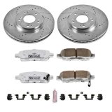 Power Stop 07-12 Nissan Sentra Front & Rear Z26 Street Warrior Brake Kit (1x psbK098-26, 1x psbK5217-26) thumbnail 6