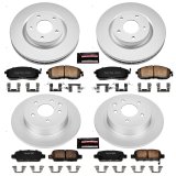 Power Stop 07-12 Nissan Sentra Front & Rear Z17 Evolution Geomet Coated Brake Kit (1x psbCRK5217, 1x psbCRK098) thumbnail 4