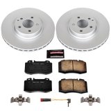Power Stop 07-12 Mercedes-Benz SL550 Front & Rear Z23 Evolution Sport Coated Brake Kit (1x psbCRK6752, 1x psbCRK6566) thumbnail 6