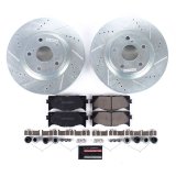 Power Stop 07-12 Lexus ES350 Front & Rear Z23 Evolution Sport Brake Kit (1x psbK3068, 1x psbK3053) thumbnail 2
