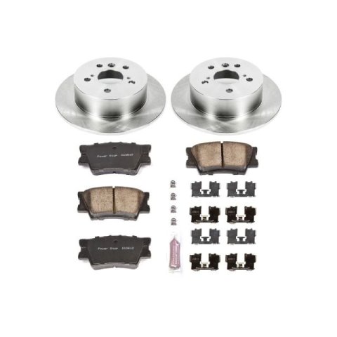Power Stop 07-12 Lexus ES350 Front & Rear Autospecialty Brake Kit (1x psbKOE3068, 1x psbKOE3053) thumbnail 1