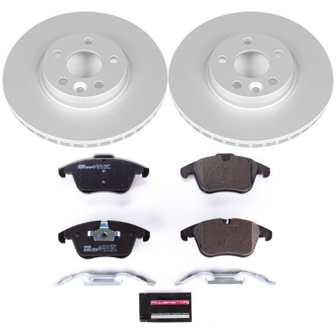 Power Stop 07-11 Volvo S80 Front & Rear Euro-Stop Brake Kit (1x psbESK5608, 1x psbESK5341) thumbnail 9