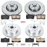 Power Stop 07-11 Lexus GS350 Front & Rear Z23 Evolution Sport Brake Kit (1x psbK4634, 1x psbK2977) thumbnail 2