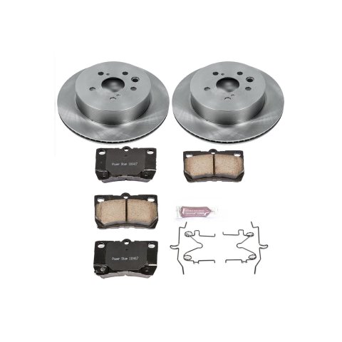 Power Stop 07-11 Lexus GS350 Front & Rear Autospecialty Brake Kit (1x psbKOE2977, 1x psbKOE4633) thumbnail 3