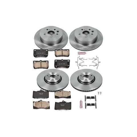 Power Stop 07-11 Lexus GS350 Front & Rear Autospecialty Brake Kit (1x psbKOE2977, 1x psbKOE4633) thumbnail 4