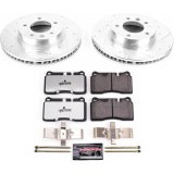 Power Stop 07-10 Volkswagen Touareg Front & Rear Z26 Street Warrior Brake Kit (1x psbK5312-26, 1x psbK4656-26) thumbnail 9