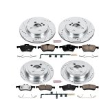 Power Stop 07-10 Mini Cooper Front & Rear Z23 Evolution Sport Brake Kit (1x psbK6281, 1x psbK6066) thumbnail 2