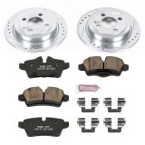 Power Stop 07-10 Mini Cooper Front & Rear Z23 Evolution Sport Brake Kit (1x psbK6281, 1x psbK6066) thumbnail 4