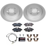 Power Stop 07-10 Mini Cooper Front & Rear Euro-Stop Brake Kit (1x psbESK6068, 1x psbESK6281) thumbnail 9