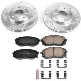 Power Stop 07-10 Kia Rondo Front & Rear Z23 Evolution Sport Brake Kit (1x psbK5851, 1x psbK5853) thumbnail 3