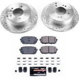 Power Stop 07-10 Kia Rondo Front & Rear Z23 Evolution Sport Brake Kit (1x psbK5851, 1x psbK5853) thumbnail 4