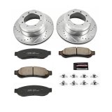 Power Stop 07-10 Ford F-350 Super Duty Front & Rear Z23 Evolution Brake Kit (1x psbK4593, 1x psbZ23-1069, 1x psbAR82128XL, 1x psbAR82128XR) thumbnail 5