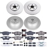 Power Stop 07-09 Mercedes-Benz E550 Front & Rear Z23 Evolution Sport Coated Brake Kit (1x psbCRK6359, 1x psbCRK7767) thumbnail 5