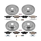 Power Stop 07-09 Mercedes-Benz E350 Front & Rear Z23 Evolution Sport Brake Kit (1x psbK6357, 1x psbK6359) thumbnail 2