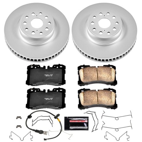 Power Stop 07-09 Lexus LS460 Front & Rear Z17 Evolution Geomet Coated Brake Kit (1x psbCRK4689, 1x psbCRK4686) thumbnail 3