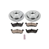 PowerStop Z17 Evolution Plus Stock Replacement Brake Kits for 2007-2009 EXPEDITION, NAVIGATOR - KOE4109 Pads and Rotors, Autospecialty, Solid Surface, Iron, Natural, 13.780 in./13.460 in. Diameter, Ceramic Pads, Kit thumbnail 7