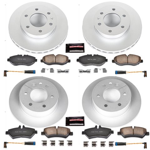 Power Stop 07-09 Dodge Sprinter 2500 Front & Rear Z23 Evolution Sport Coated Brake Kit (1x psbCRK6197, 1x psbCRK6236) thumbnail 3