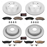 Power Stop 07-09 Chrysler Aspen Front & Rear Z17 Evolution Geomet Coated Brake Kit (1x psbCRK2163, 1x psbCRK2172) thumbnail 4
