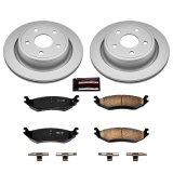 Power Stop 07-09 Chrysler Aspen Front & Rear Z17 Evolution Geomet Coated Brake Kit (1x psbCRK2163, 1x psbCRK2172) thumbnail 6